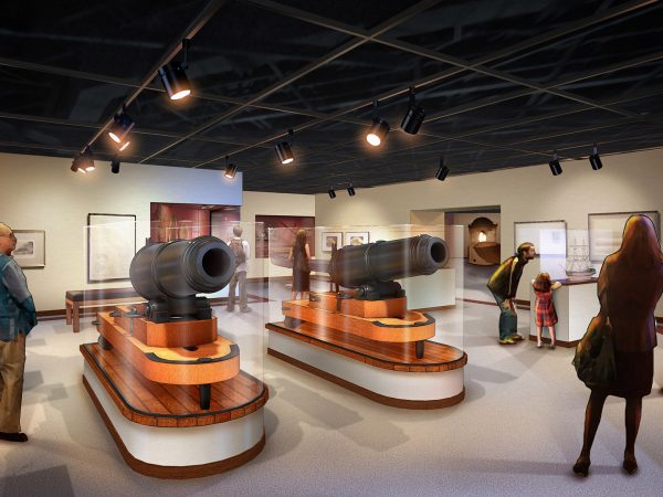 Columbia River Maritime Museum - Cannon Exhibit
