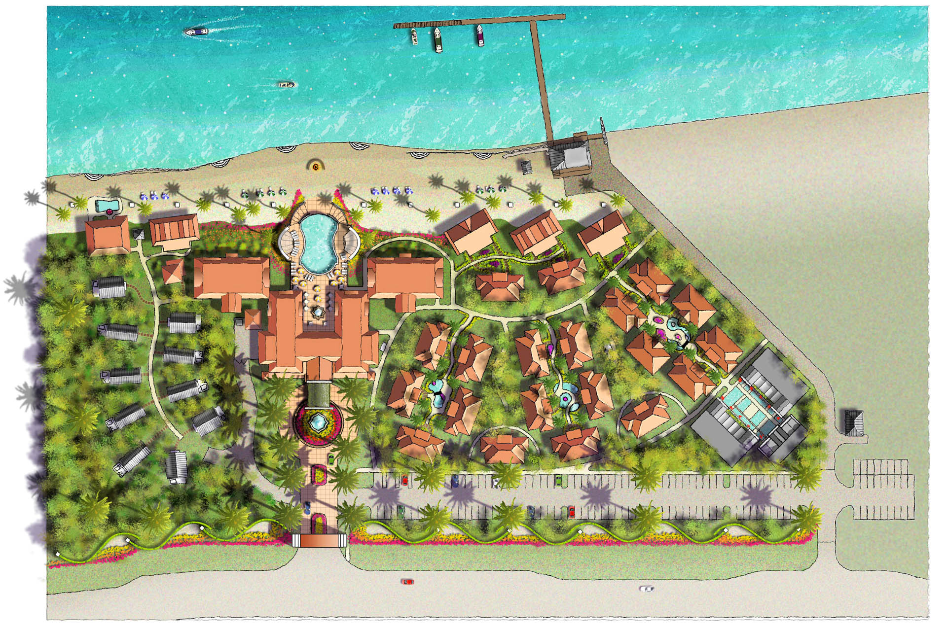 Playa Cristal Site Plan