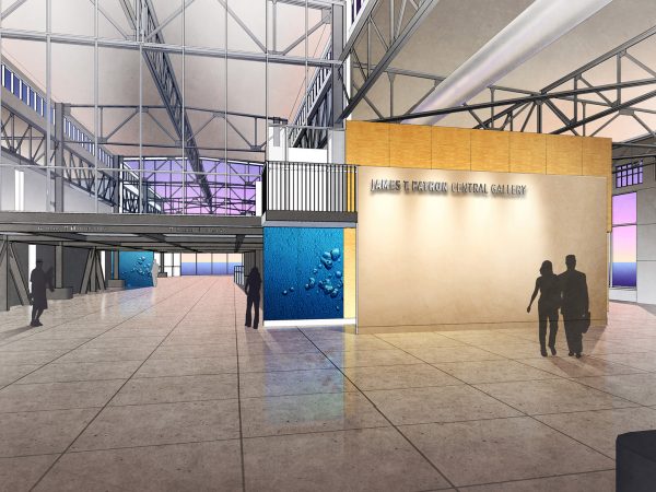 Rendering of Exploratorium Central Gallery