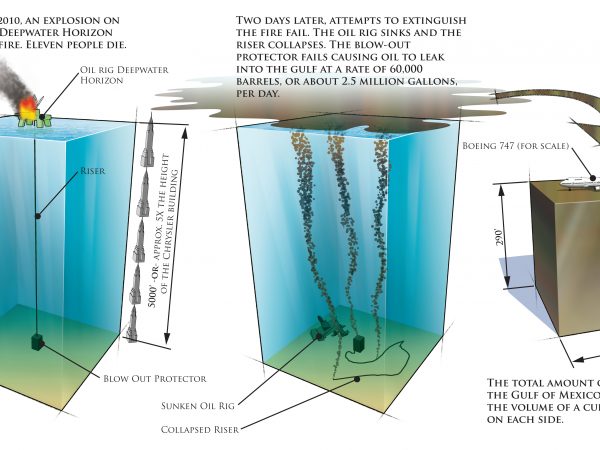 BP Gulf Oil Spill Infographic